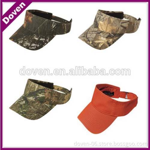 Camo cool sun visor hats